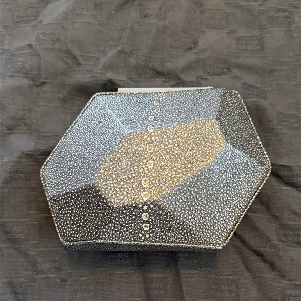 Herve Ledger Geometric Clutch